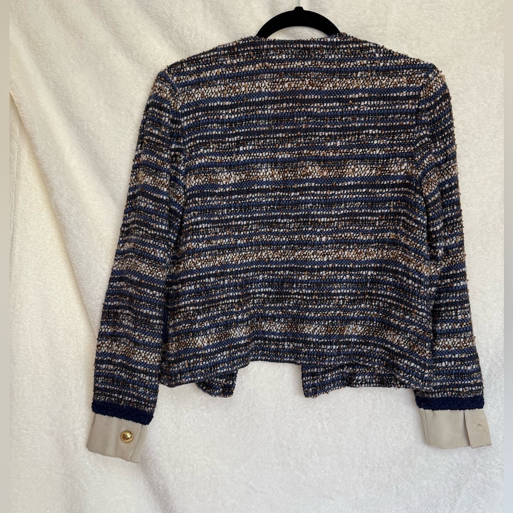 Vintage Tweed Open Blazer - Picture 3 of 11